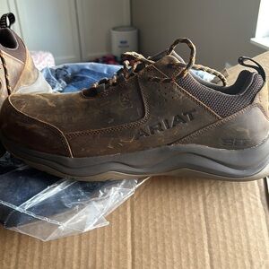 Ariat Working Mile SD Composite Toe Work Boot Men’s size 11 Distressed Brown